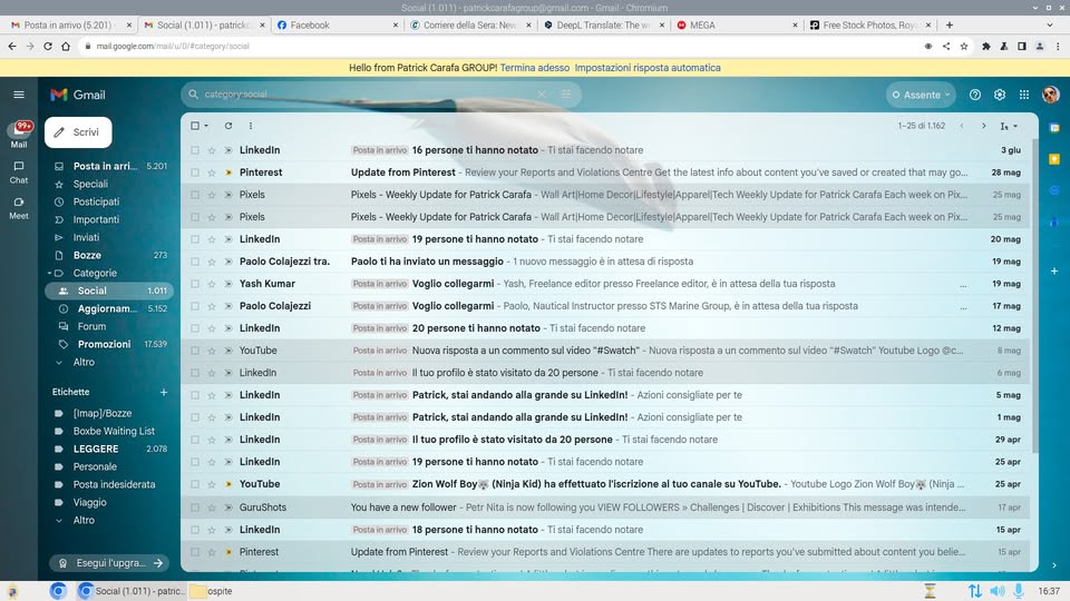 PatrickCarafa's tweet image. BESOCIAL.

Something about my ADV Agency:
dribbble.com/patrickcarafa

All about the CEO:
linktr.ee/patrick.carafa

#advagency #besocial #gmail #newsletter 
#inbox #agency #email #analysis #digital #social #visitor #follower #socialmedia #viewer #socialcontent #content #insights