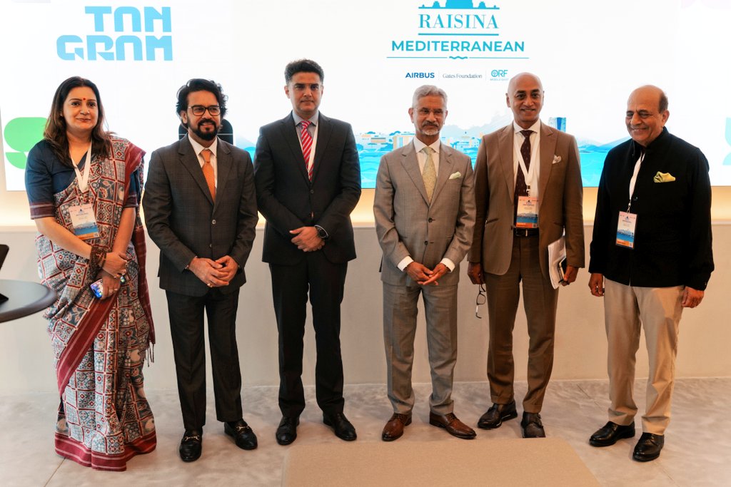 Always a privilege to hear Dr. S. Jaishankar, Hon’ble Minister for External Affairs of India. At the Raisina Mediterranean event in Marseille, he emphasized the strengthening India-France partnership and India’s expanding engagement in the Mediterranean region. #Diplomacy