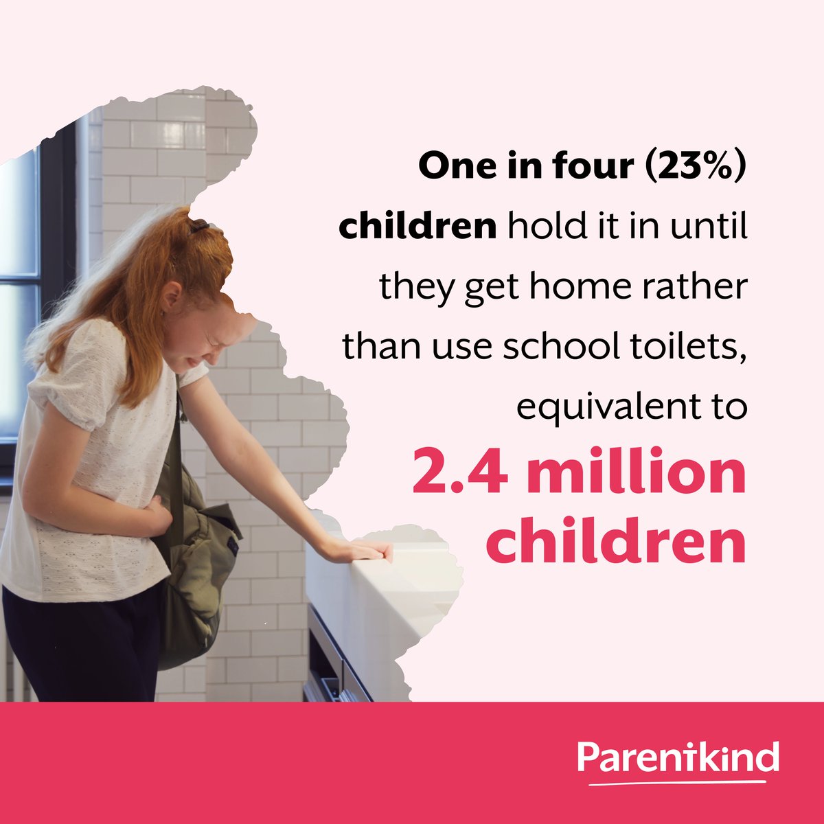 1 in 6 children have wet themselves at school due to dirty toilets. 

Over 1.2 million have asked to stay home. 

This is happening in UK schools. It’s avoidable. 

It’s time to fix the broken basics.

🔗parentkind.org.uk/research-and-p…

#SchoolToiletCrisis #Parentkind