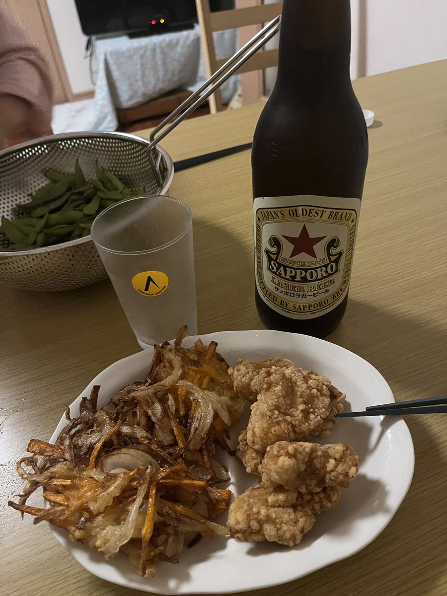 帰宅したらまさかのサプライズでした。世界で一番旨いビール
