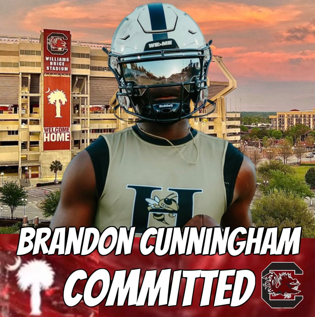 Gamecocks pick up 2025 PWO Brandon Cunningham 6’3 185 TL Hanna High School Anderson, SC <a href="/BrandonCunnin/">Brandon Cunningham</a>