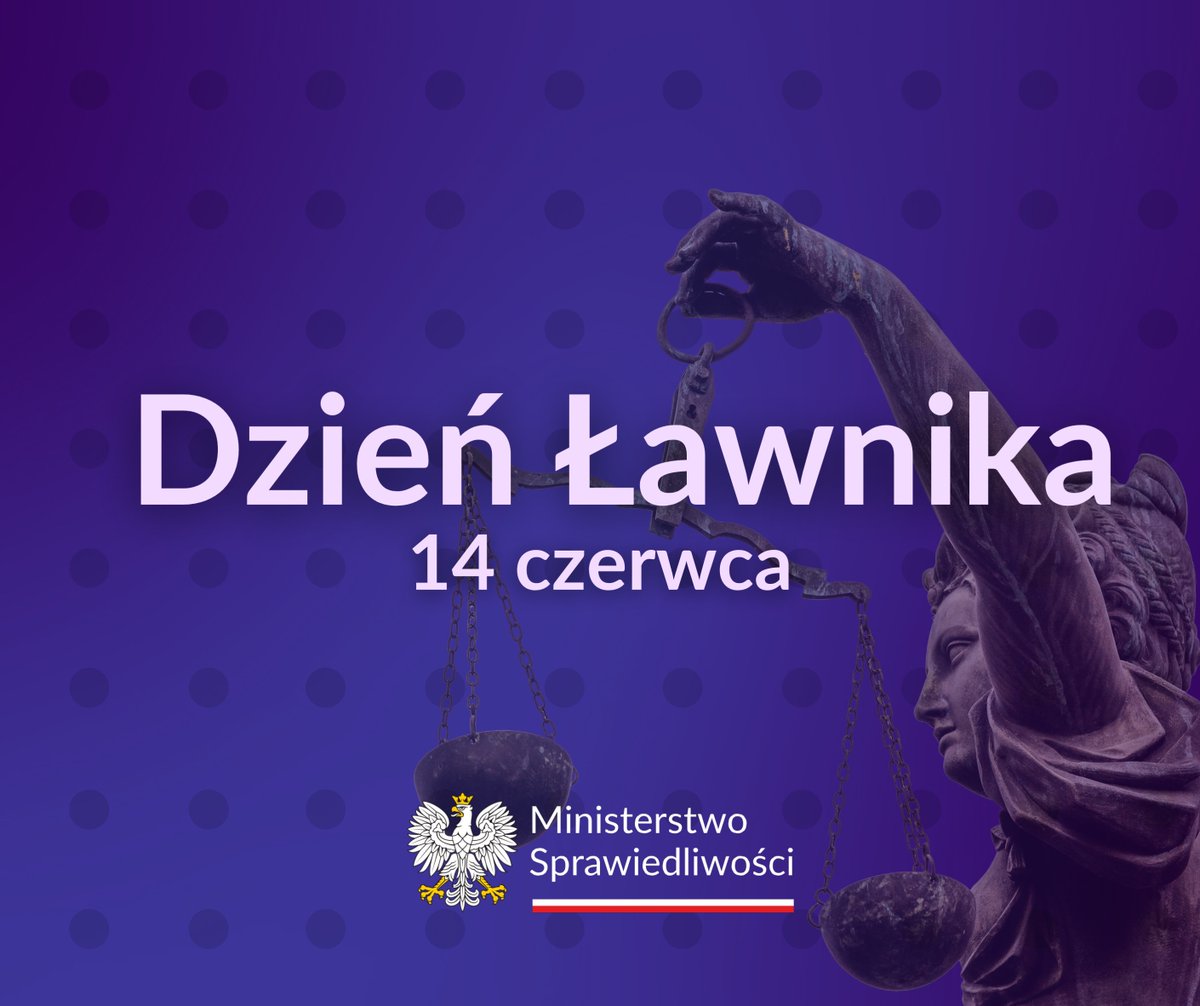 14 czerwca - Dzień Ławnika.

Ze swojej praktyki orzekania w sprawach karnych - zwłaszcza tych najtrudniejszych - wiem, jak cenne jest wsparcie ławników. Sędzia zna prawo i wie, jak je stosować. Ale to ławnicy wspierają go życiowym doświadczeniem i merytoryczną wiedzą z innych