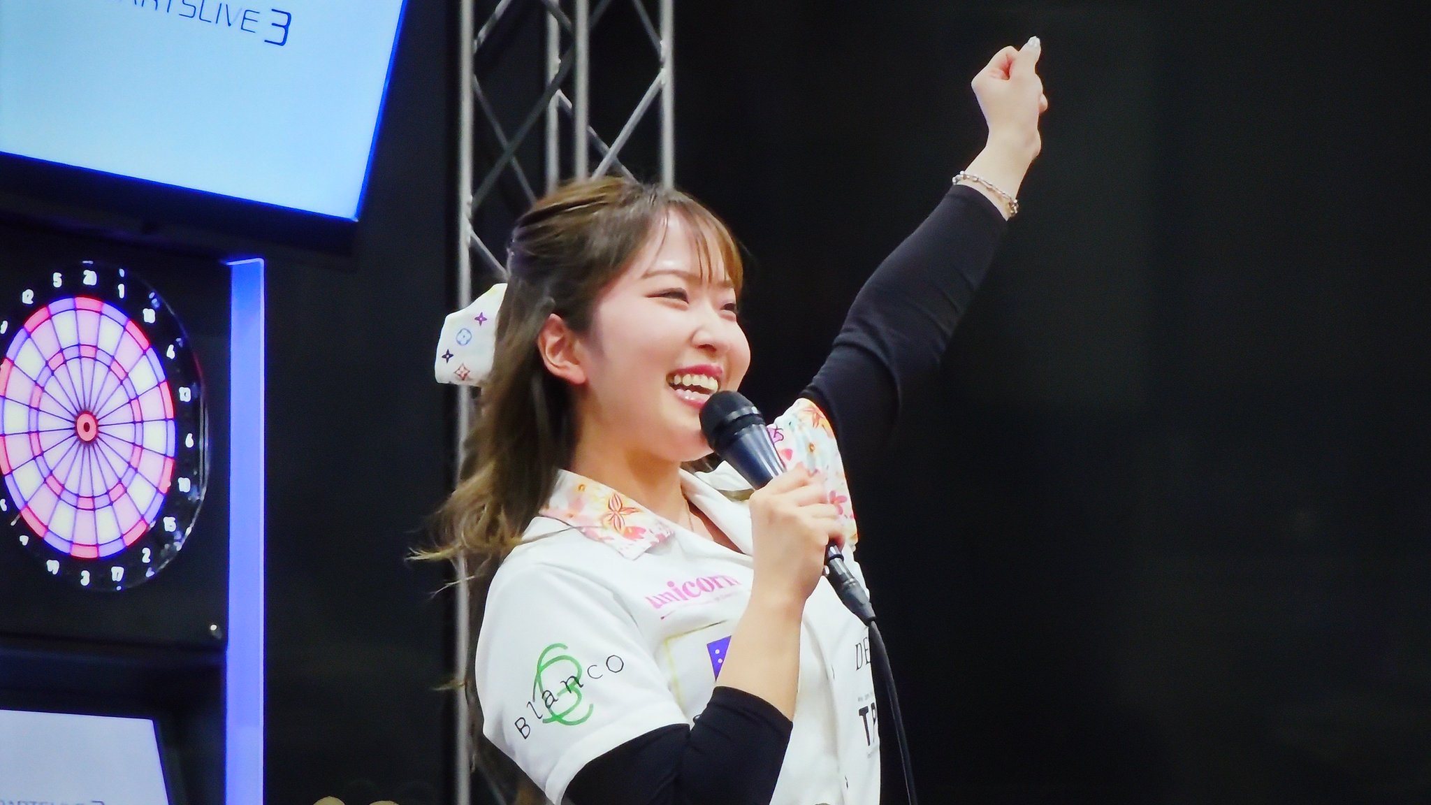 小林 知紗ヤッター！ 10年ぶりの優勝 | 世界/日本 ダーツ情報