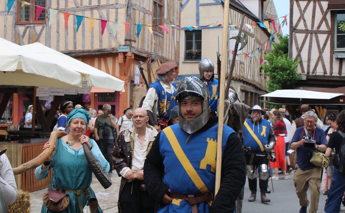 Aux #médiévales de Provins ! 🏰