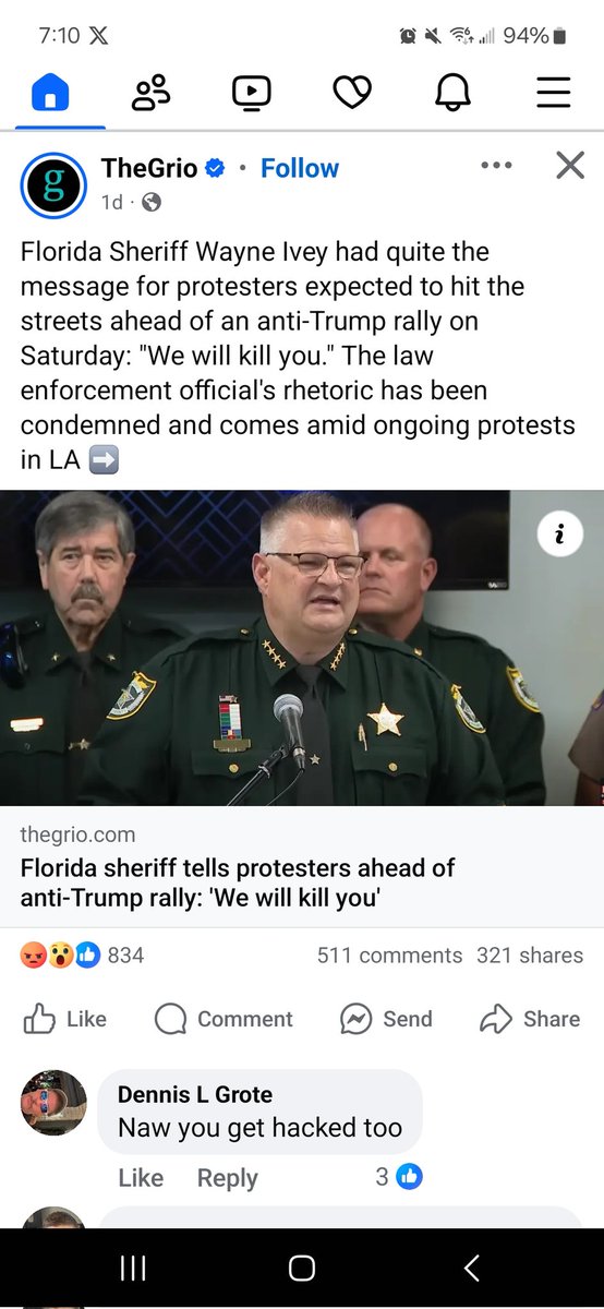 robbyga81's tweet photo. @SheriffIvey My protest extends all the way from good ol' Georgia. I am definitely anti-Trump and any other form(s) of dictatorship. I say bring it on. https://t.co/OX8LFgANdp