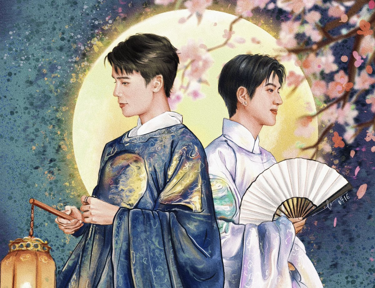 limiao_0629's tweet photo. 🥑Dr. Jimmy's hanfu makeup and styling at the Chongqing FM event are equally beautiful~ 
The two of them are so perfectly matched🥰🥰
#jimmysea 
#jimmyseafanart 
#jimmyyjp 
#sea_tawinan https://t.co/6LQOYK6MyK
