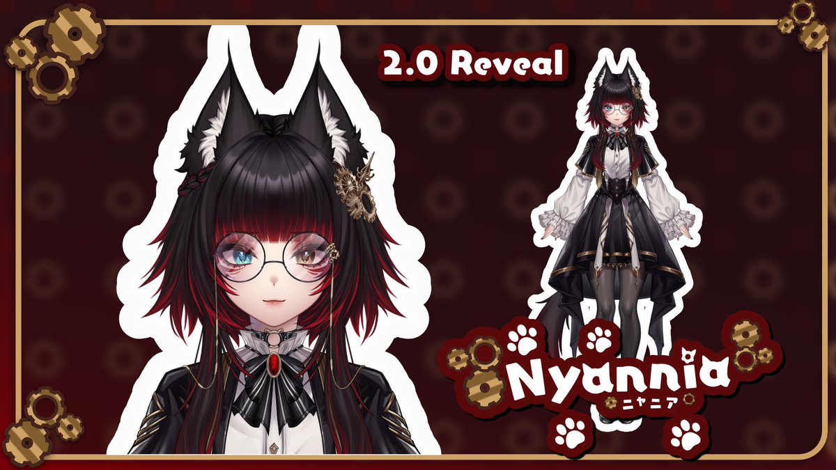 🎉💜 WE HIT THE GOAL!!!
And as promised… here’s her face, up close and purrsonal~ 🐾💬

Thank you so much for all the support!! 
Every little bit brought her to life, and I can’t wait to show you more soon 🛠️✨

#VTuber #ModelReveal #Nyannia #ENVtuber