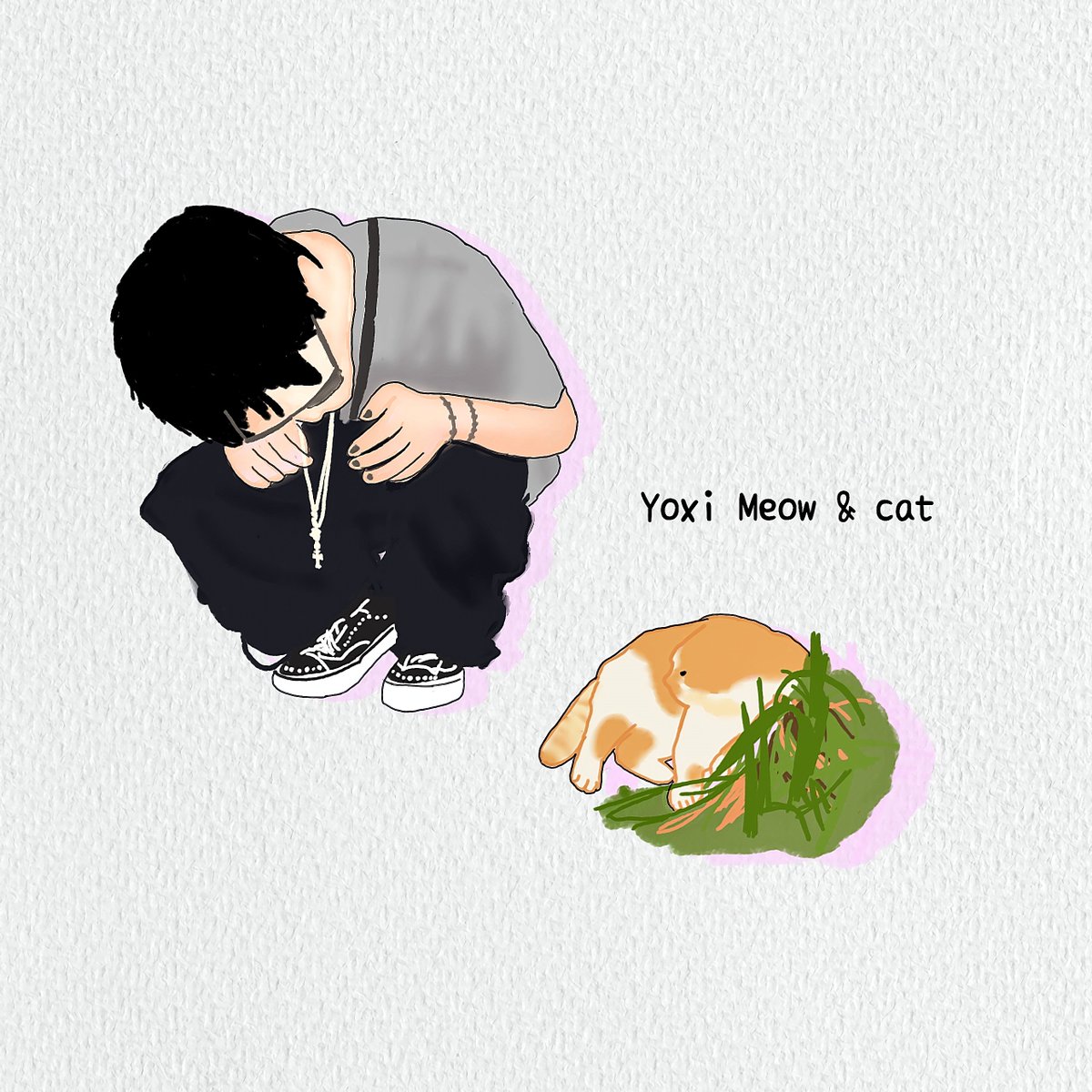 _CookieTM's tweet photo. Yoxi Meow #YOSHI #artworkทึเม https://t.co/0QBpQwnWFr