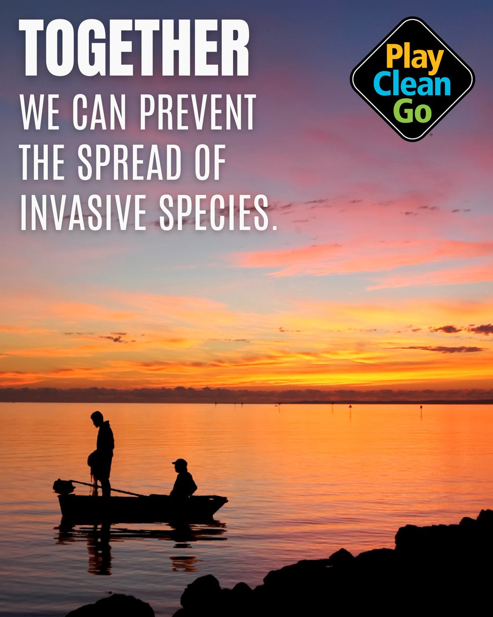 ncforestservice's tweet image. Celebrate PlayCleanGo Awareness Week by protecting your favorite fishing spots! After every trip, Clean, Drain, &amp;amp; Dry your watercraft &amp;amp; gear. Always dispose of unwanted bait, worms &amp;amp; fish parts in the trash. Together, we can prevent the spread of invasive species.
#PlayCleanGo
