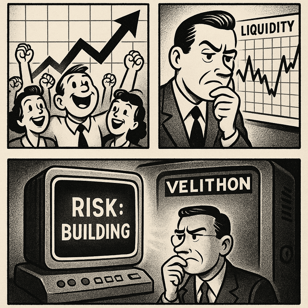 velithon's tweet image. Retail: “Price is rising!”
Funds: “Liquidity is thinning.”
Velithon: “Time to move.”

velithon.com

#Velithon #SmartMoney #LiquidityFirst #CryptoAnalytics