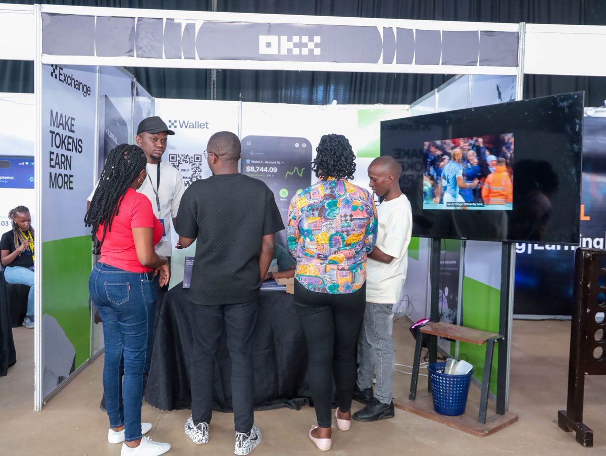 okxafrica's tweet image. The energy was 🔥 at #KBCC Nairobi, and our booth buzzed with excitement.

As they say, "Moto Kama Pasi."

From new signups to deep crypto talks, OKX is building for Africa, with you.

See the action.