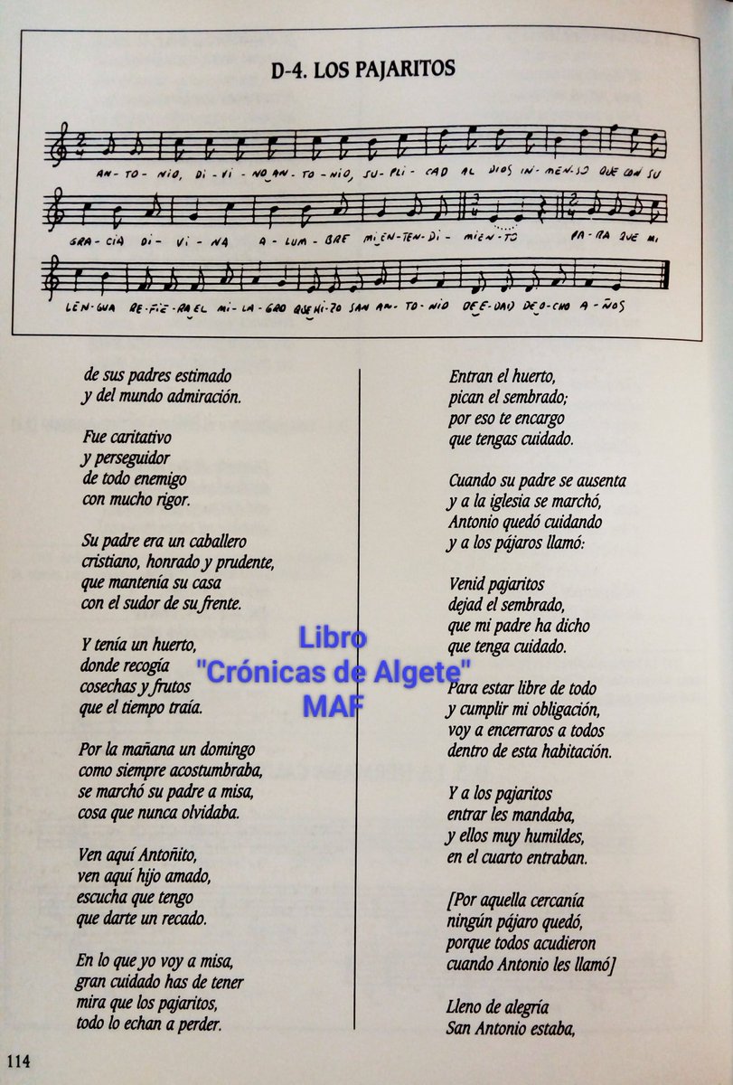 Ayer día 13, fiesta a #SanAntonio en #Algete organizado por la hermandad y con la participación de autoridades, hermanos y vecinos en general. Imposición de medallas, Misa, con la canción de los pajaritos, procesión, música, reparto de pan y alfileres y refresco. Ordenanzas 1735