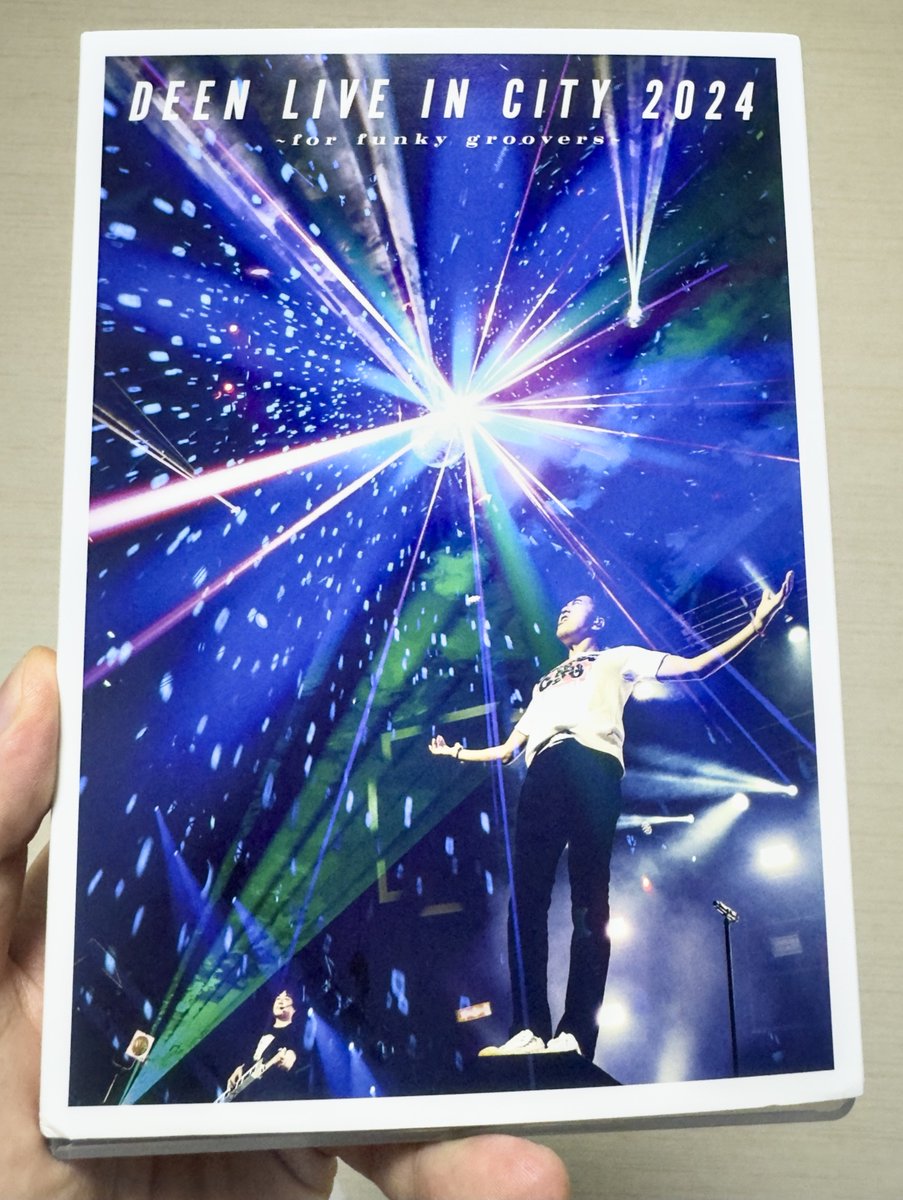 hiromuuchojazz's tweet image. 『DEEN LIVE IN CITY 2024 ~for funky groovers~』
参加したDEENツアーのBlu-ray💿
音質も映像も鮮明でライブの記憶が鮮明に蘇るぞ・・!!
#DEEN