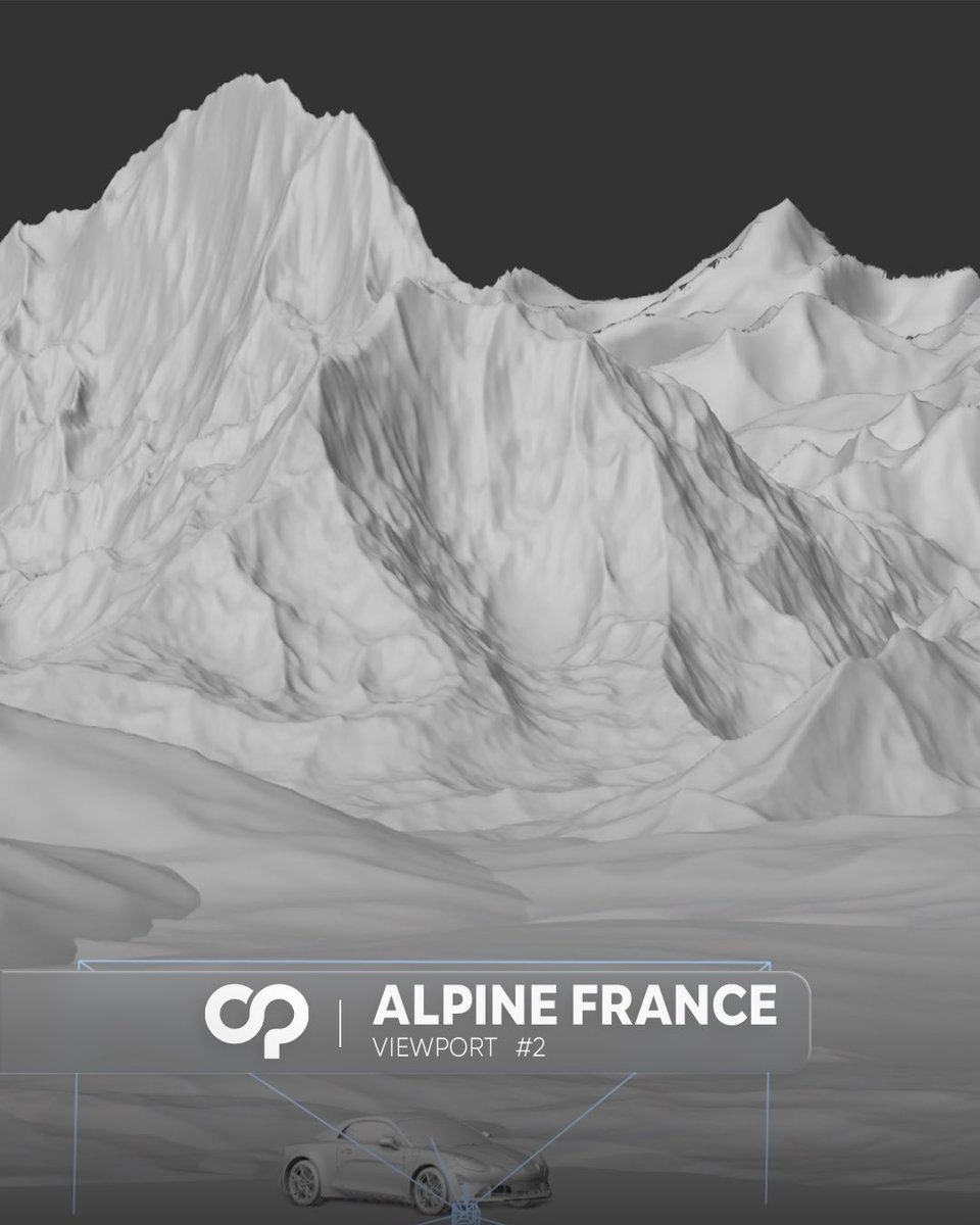 👉 Design d’un univers Alpin en 3D
👉 Création et rendu 3D d’un HDRI sur mesure 
👉 Rendus 3D et mise en situation en panorama 360°