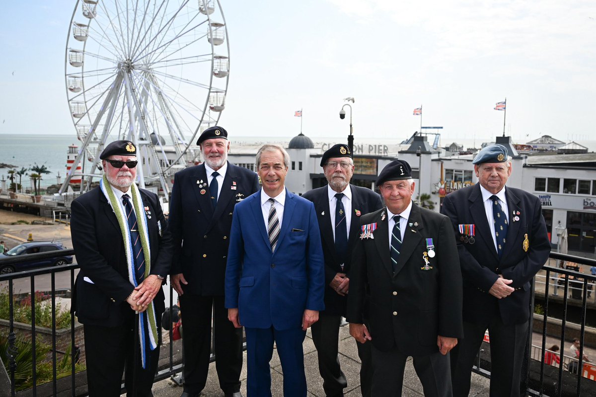 This morning I attended a service on Clacton seafront to commemorate the anniversary of the end of the Falklands War.