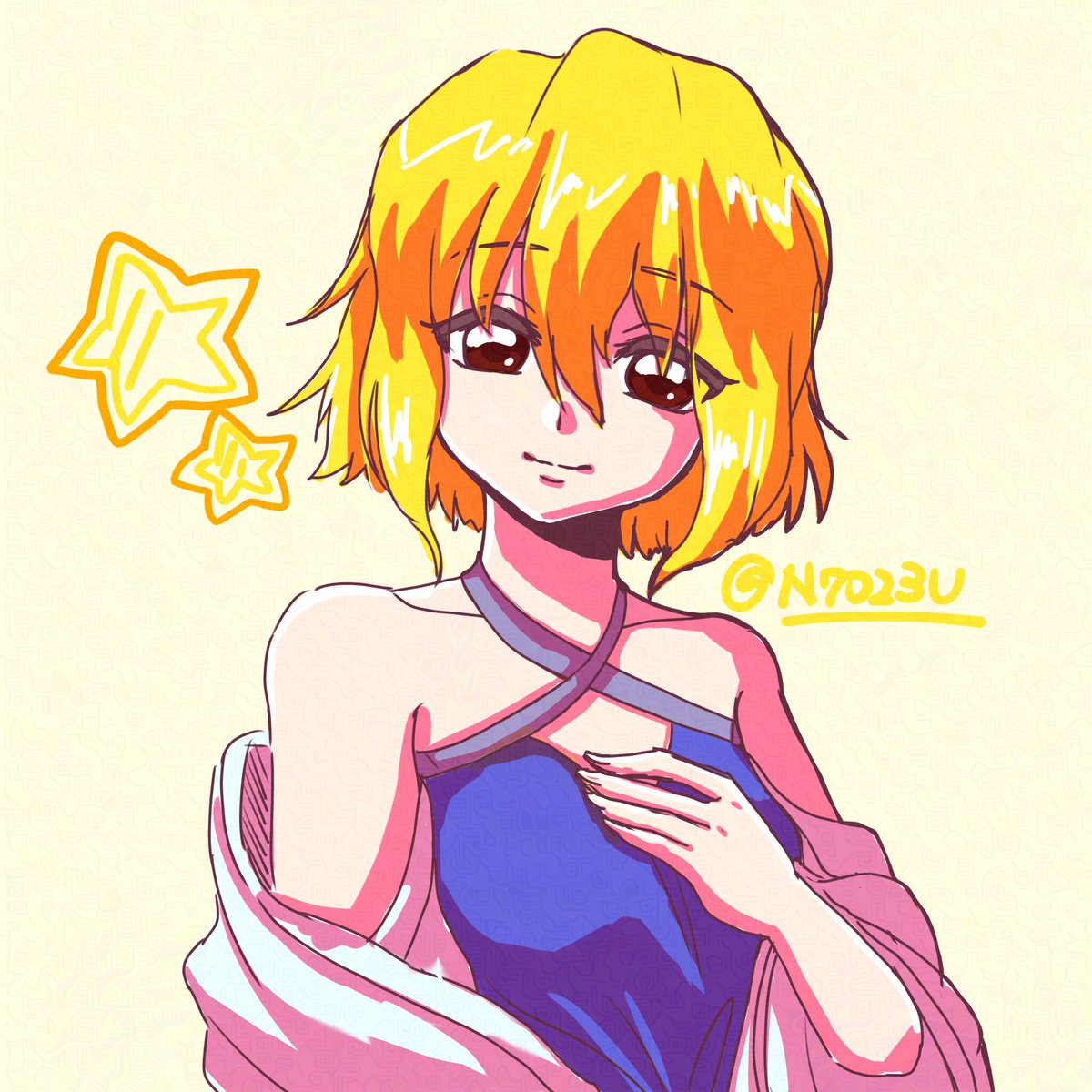 幾億光年ぶりに描いたステラちゃん #ステラ・ルーシェ #種運命