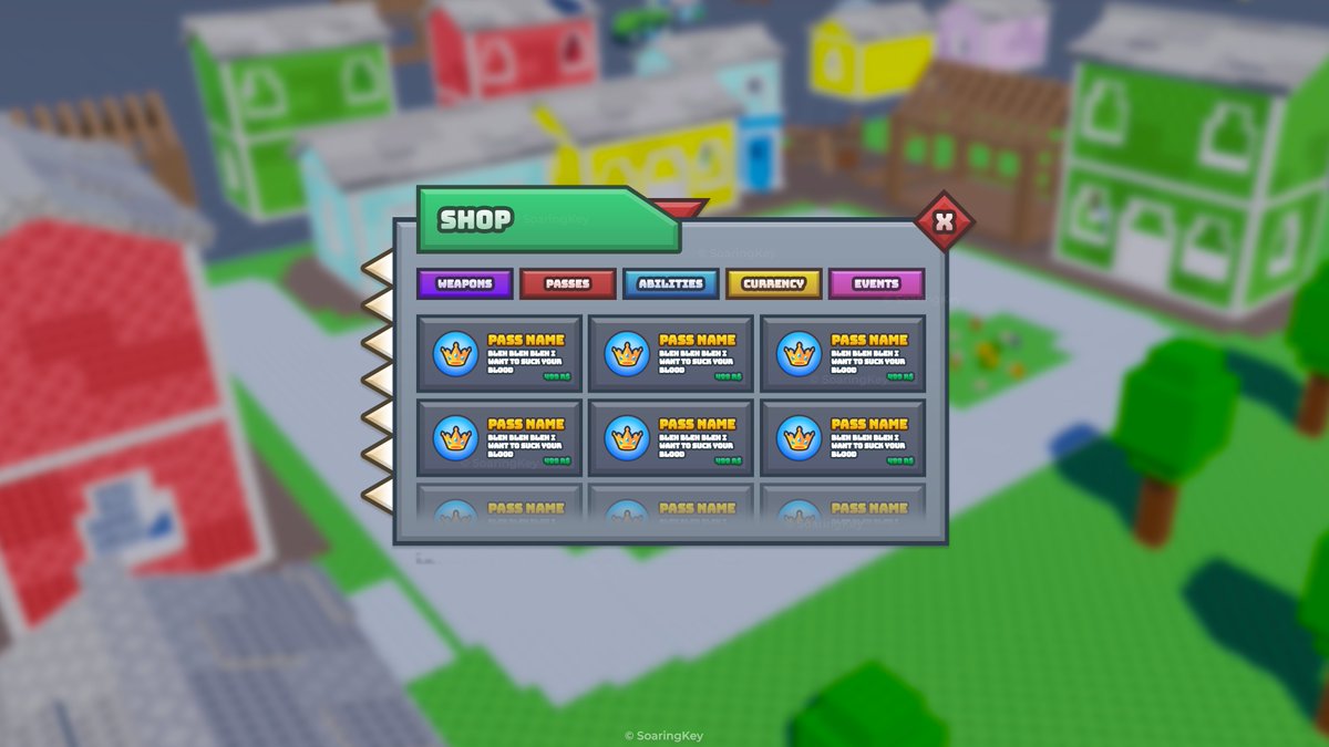 🐊 Shop UI for <a href="/BobaGaming11/">Boba</a>'s secret project!

I can't share what it's about right now, but I had a lot of fun working on this 😄

💬 Interested in working together? DM me on Discord: kierankga

#Roblox #RobloxDev