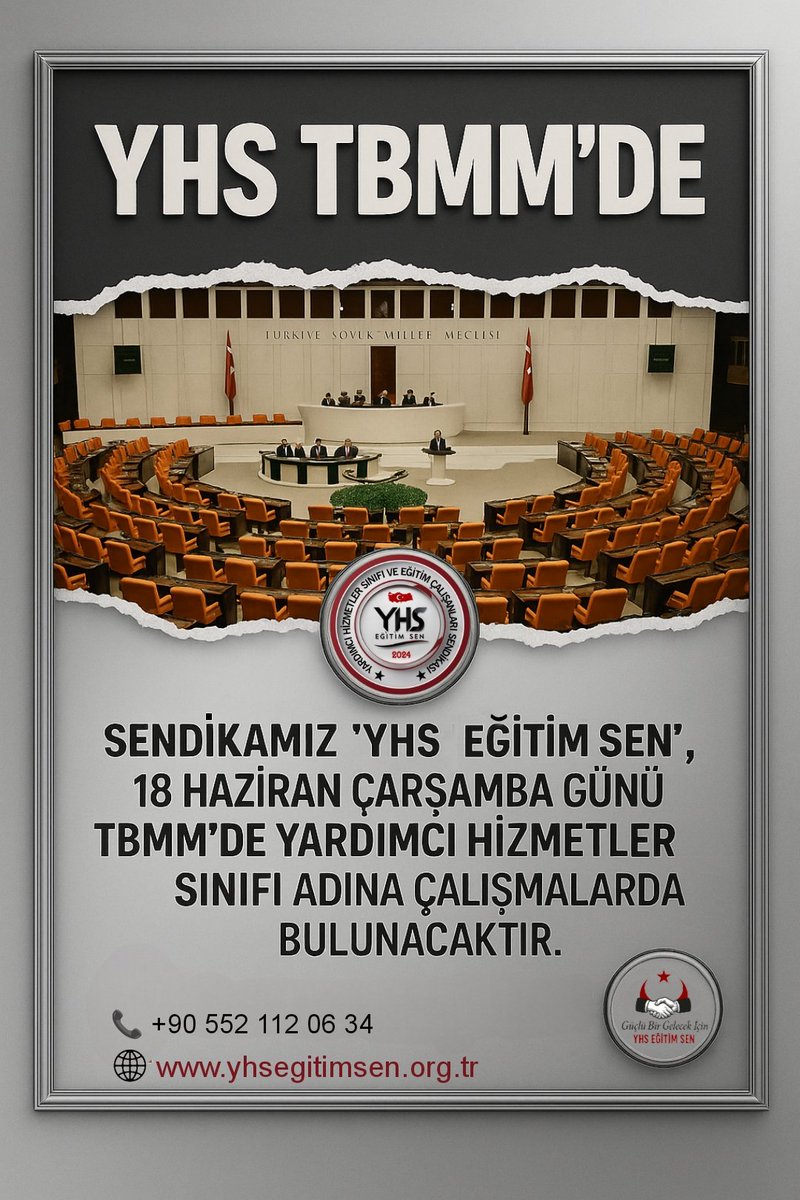 YETKİLİ SENDİKA SUSUYOR, BİZ SUSMUYORUZ !
Masada değil, sahada mücadele ediyoruz!

Yıllardır aynı senaryo:
Yetkili sendika masaya oturuyor, konuşuyor, kalkıyor...
Bizim adımıza susuyor,
bizi yok sayıyor!

Ama biz varız.
Yardımcı Hizmetler Sınıfı ve tüm mağdur emekçiler adına
18