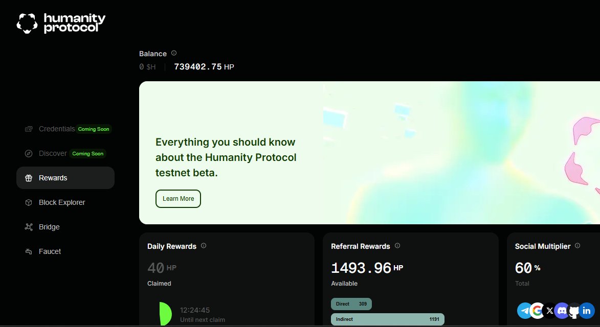 Aira mecca (✸,✸) (Ø,G) (@aira_meca) on Twitter photo Bullish on <a href="/Humanityprot/">Humanity Protocol 「 🖐️ ✦ 🇺🇳 」</a>
dont forget daily claim
download app at google playstore
thanks <a href="/Zun2025/">Zun「 🖐️ ✦ 🌏 」</a> for alpha post about humanity protocol
#crypto #humanityprot #tickerH Bullish on <a href="/Humanityprot/">Humanity Protocol 「 🖐️ ✦ 🇺🇳 」</a>
dont forget daily claim
download app at google playstore
thanks <a href="/Zun2025/">Zun「 🖐️ ✦ 🌏 」</a> for alpha post about humanity protocol
#crypto #humanityprot #tickerH
