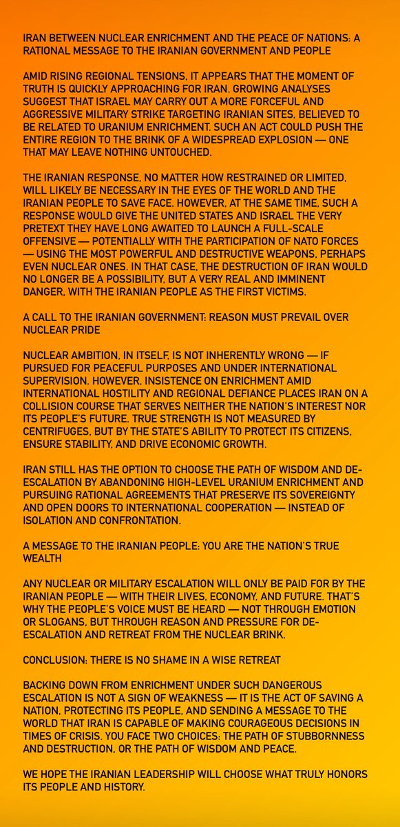 Nalmarshoudii's tweet image. #GeoPolitics  
#StrategicStability  
#ThinkBeforeWar  
#IranPolicy  
#NuclearTalks  
#MiddleEastTensions