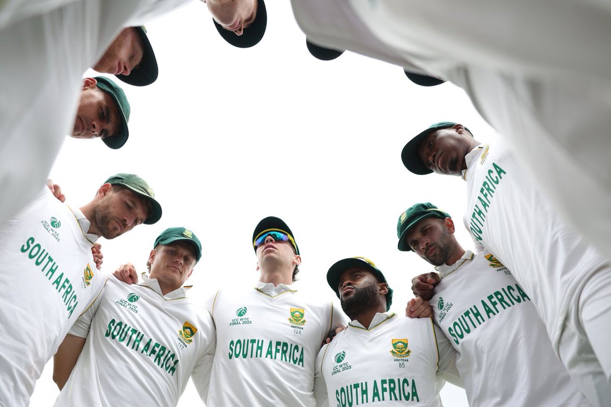 After all the decades of pain and suffering in all the knockout matches that didn’t work out, today the Proteas Men have won a major ICC final, and proven SA just can’t stop winning! What a moment, what a team, and what a country. Against the odds, we are the Champions! 🇿🇦🔥🔥🔥
