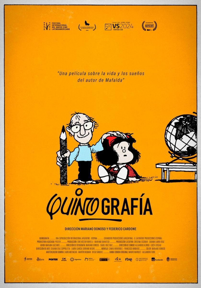 💥 Pase especial antes de su estreno de 'Quinografía', el documental biográfico sobre Quino, creador de Mafalda.

📅 Jueves 19 | 19:00h | Renoir Princesa
🎟🎟 pillalas.com/pase/1014212/