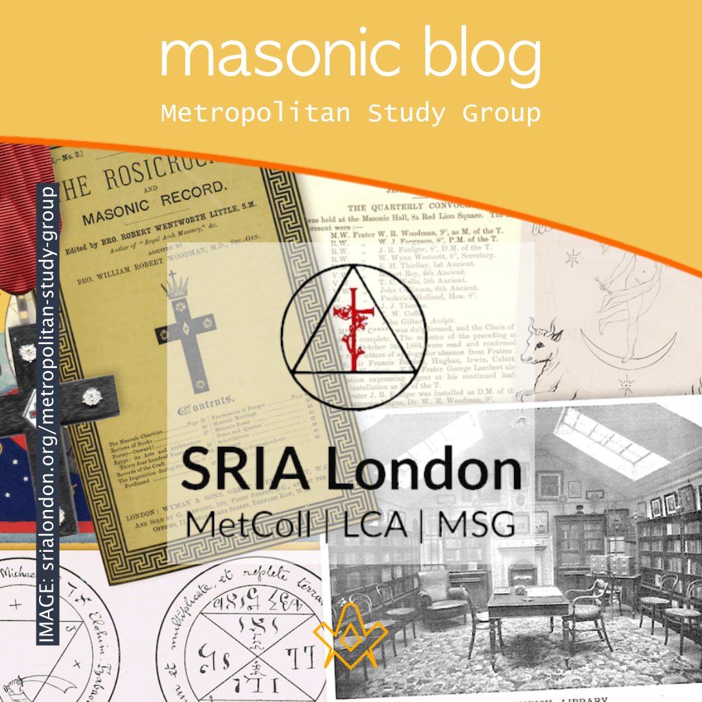 Masonic Blogs - Metropolitan Study Group - January 2023 Issue article  <a href="/TheSquareMag/">The Square Magazine</a> ift.tt/8LHuaVb  SRIA London is the online resource created by the SRIA Province of Greater London. This Province consists of the Metropolitan College, London College of Adepts, and the…
