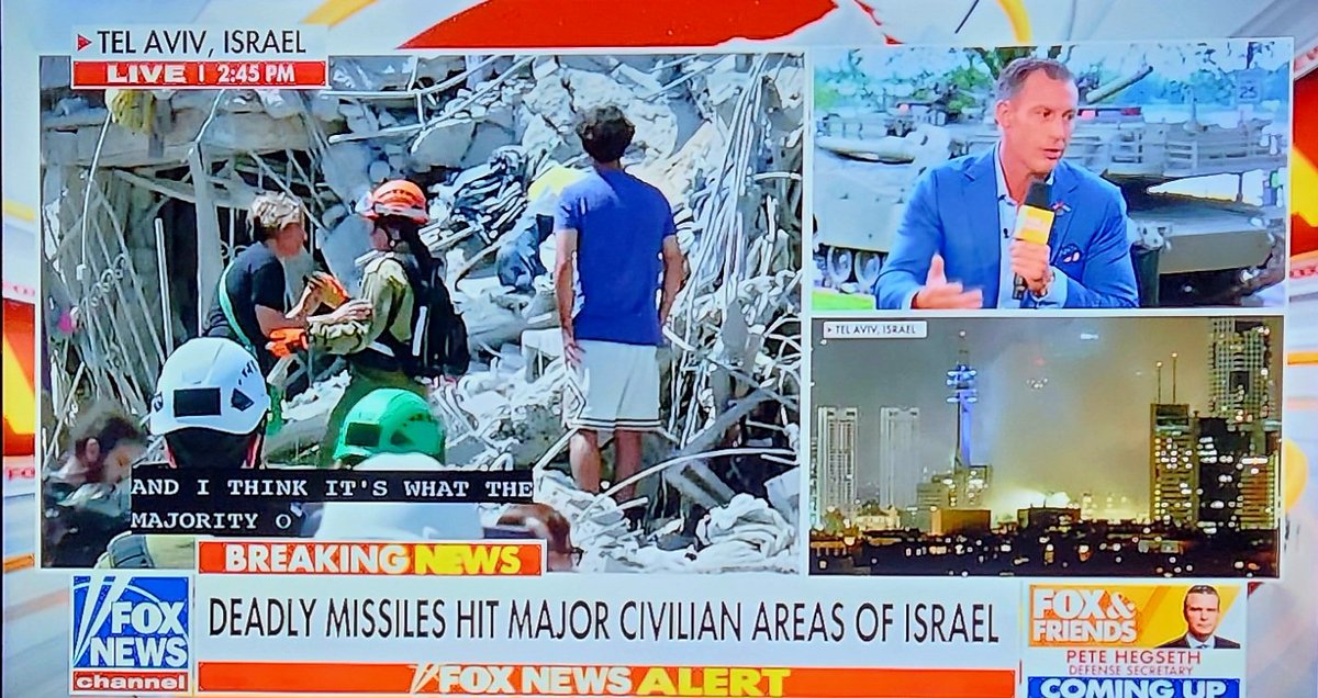 The big difference between Israel and Savages like Iran. Israel targets Military Sites and Iran targets civilians.  Iran is going to end up on the short end of this conflict.