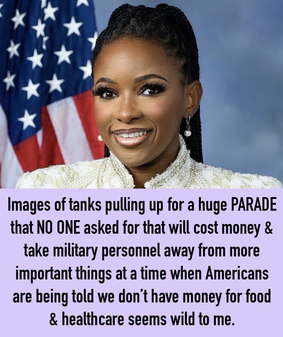 Who else agrees with Jasmine Crockett?

Raise your hand ✋🏻✋✋🏼✋🏽✋🏾✋🏿