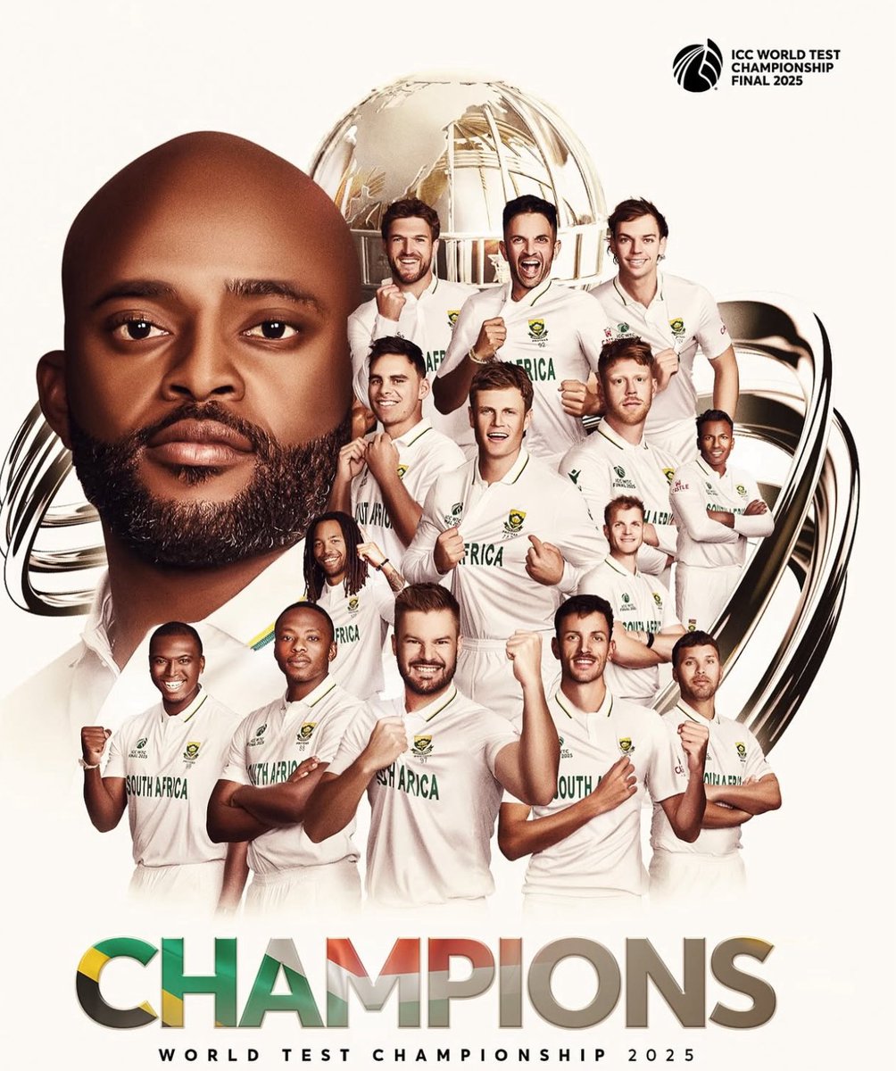 Sateesh Botta (@bkrsatish) on Twitter photo Congrats <a href="/OfficialProteas/">Cricket South Africa</a> for winning the #CWC2025 <a href="/AidenMarkram/">Aiden Markram</a> made all the difference. Congrats <a href="/OfficialProteas/">Cricket South Africa</a> for winning the #CWC2025 <a href="/AidenMarkram/">Aiden Markram</a> made all the difference.