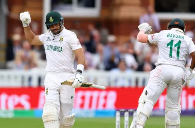 [BREAKING NEWS] Temba Bavuma and Aiden Markram's heroics lead the Proteas to their first #WTCFinal trophy at Lord's Cricket Ground. #Newzroom405