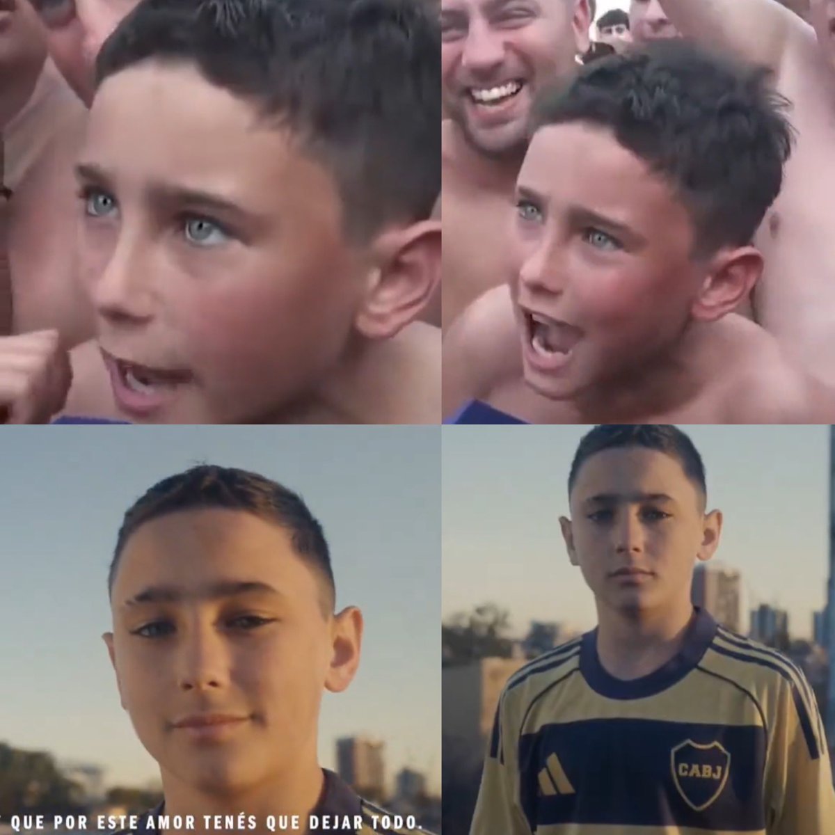 #BocaJuniors, 2023'te #Libertadores finalini yerinde izlemek için babasıyla PS5 ve motosikletlerini satan çocuğu yeni sezon forma tanıtım videosunda oynatmış.

Futbol hiçbir zaman sadece futbol değildir.