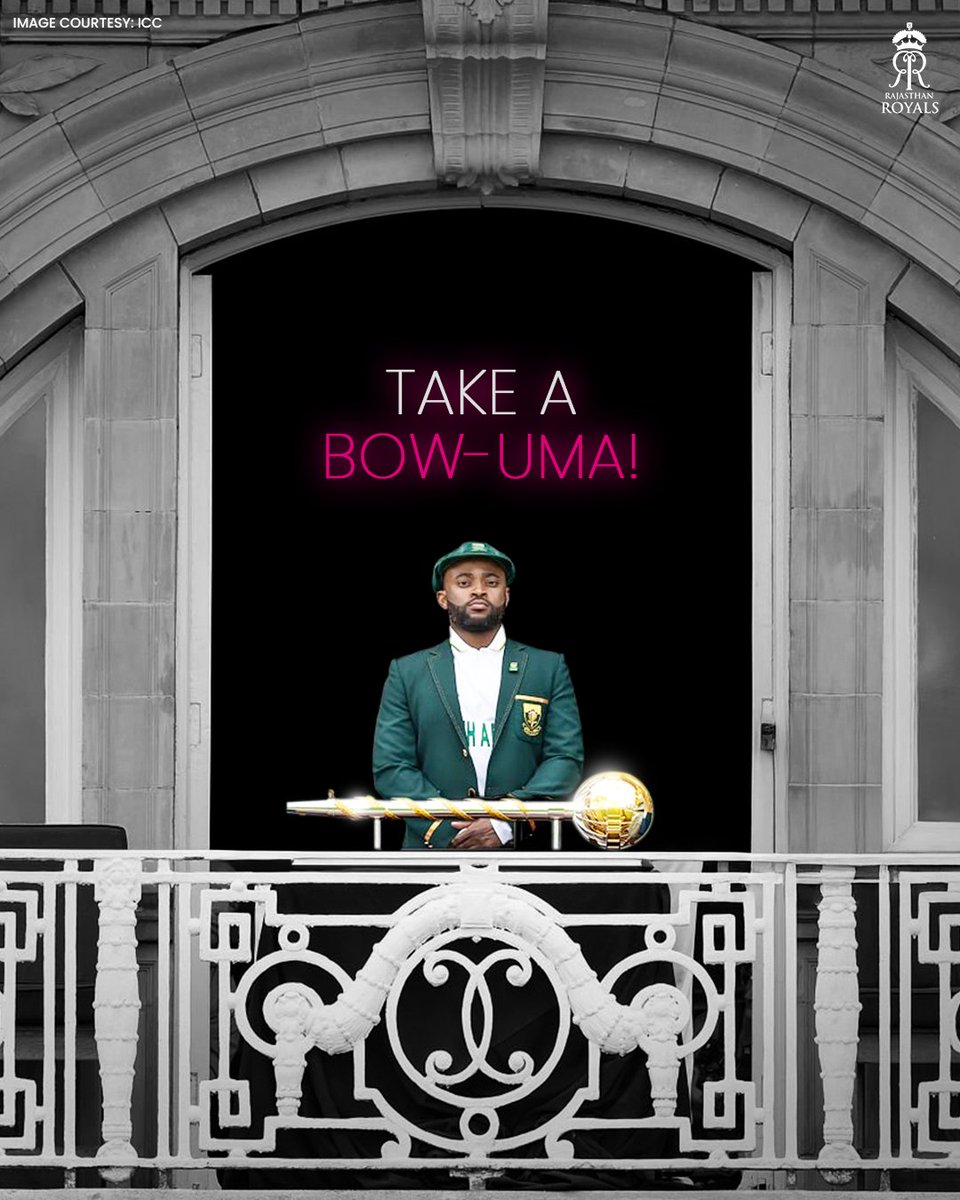 If you’ve stood by your favorite sports team through every “so close yet so far” moment, you know how special this is… 🤌

Congratulations to <a href="/TembaBavuma/">Temba Bavuma</a> and his Proteas 🇿🇦🏆