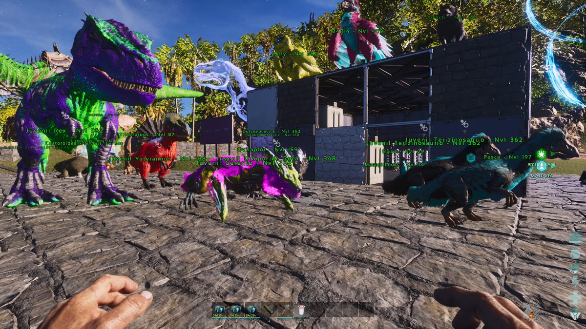 lJFAQl's tweet photo. Poco a poco coger forma, fotos muy distintas y de dia, pero igualmente, hoy si o si, a metal y a ir dejando todo organizado, puf #ARKSurvivalAscended #ark #playark #asa #arksurvival #arkasa #arkbuild #arkpve https://t.co/1H0XzOOE8G