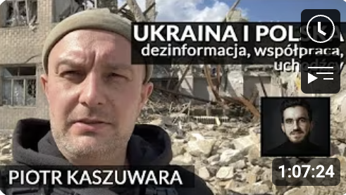 piotrkaszuwara's tweet photo. O rosyjskiej propagandzie, jej wpływie na polską politykę, społeczeństwo i relacje z Ukrainą, a także o tym dlaczego nasz kraj tak niechętnie odnosi się do udziału w zyskach z powojennej odbudowy Ukrainy i jak na to wszystko rezonują sondaże poparcia dla partii i wojna polsko-polska. O tym za co Polska może dziękować uchodźcom wojennym, a także o filozofii i post-prawdzie w post-rzeczywistości rozmawialiśmy dziś z Filipem Bilyi w jego kanale @Filozofia tak bardzo. Zapraszam!

https://t.co/G0Pf6AsE7e

#Ukraina #dezinformacja #russiaisaterroriststate #PostPravda @PostPravdaInfo Fundacja Przyszłość dla Ukrainy @uafuturecharity