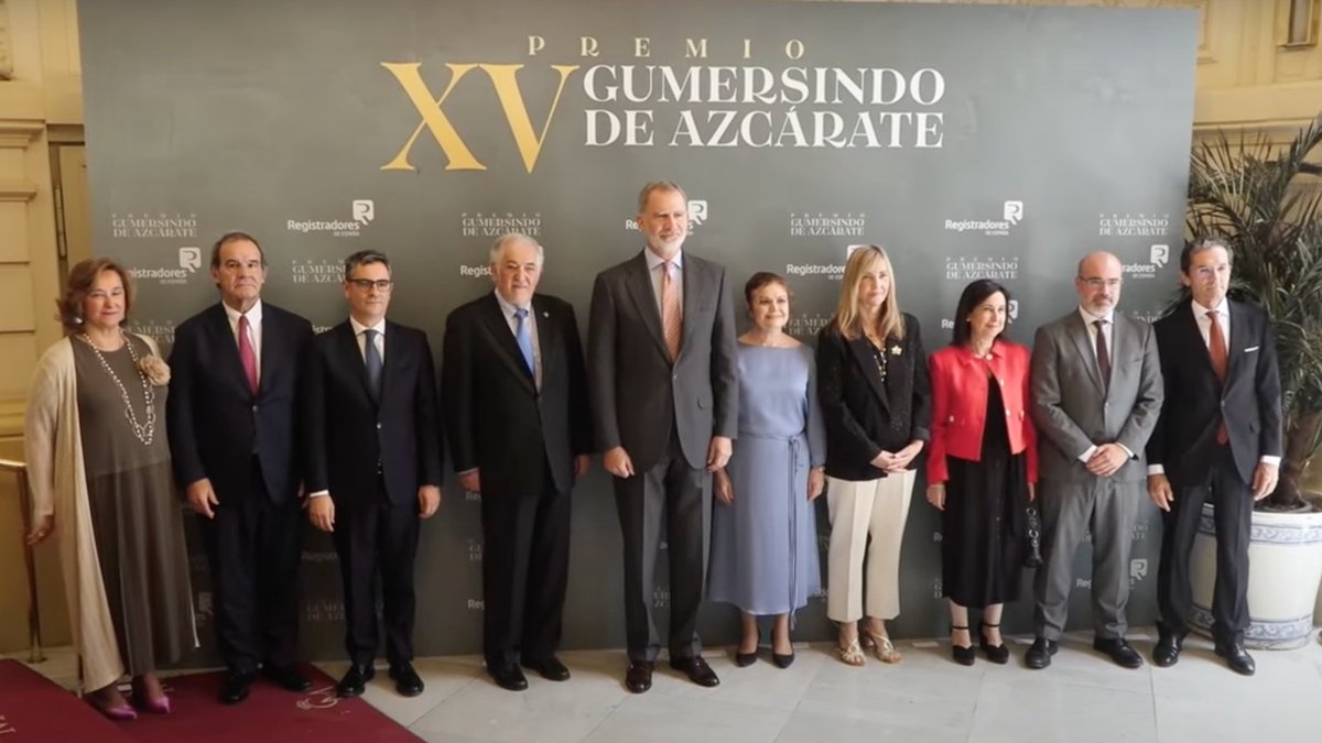 Registradores de España (@registrador_es) on Twitter photo S.M. el Rey entrega la XV edición del Premio “Gumersindo de Azcárate”, otorgado al Poder Judicial.
Vía <a href="/CasaReal/">Casa de S.M. el Rey</a>
📺 youtube.com/watch?v=2R3oqq… S.M. el Rey entrega la XV edición del Premio “Gumersindo de Azcárate”, otorgado al Poder Judicial.
Vía <a href="/CasaReal/">Casa de S.M. el Rey</a>
📺 youtube.com/watch?v=2R3oqq…