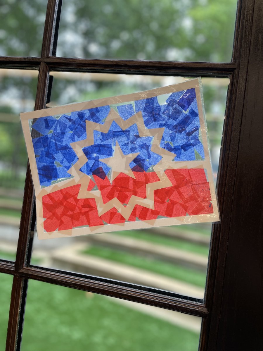 Join Youth Services in celebrating Juneteenth with this Juneteenth Suncatcher! Supplies available at the craft table beginning at 10am, while supplies last.