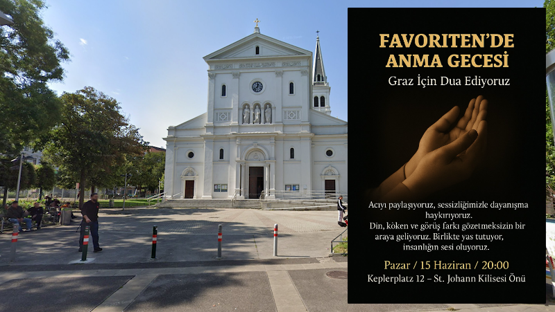 Graz saldırısının kurbanları Viyana’da göçmenlerin anmasıyla hatırlanacak dervirgul.com/viyana/graz-sa…