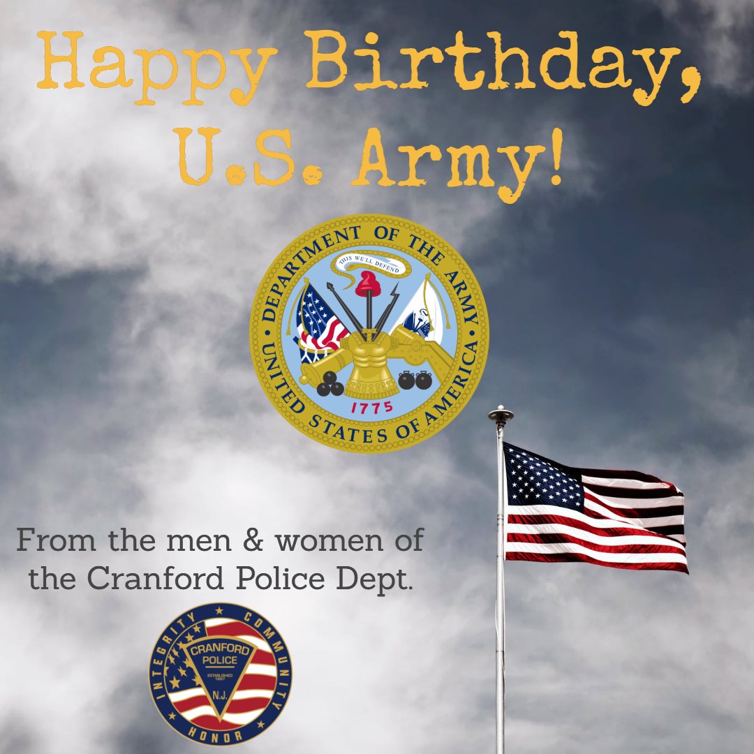 Happy Birthday to the United States Army!