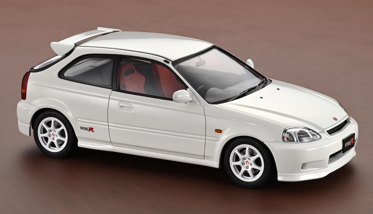 フジミ 1/24 ホンダ シビック タイプR 後期型（EK9） 製作：座間隆宏