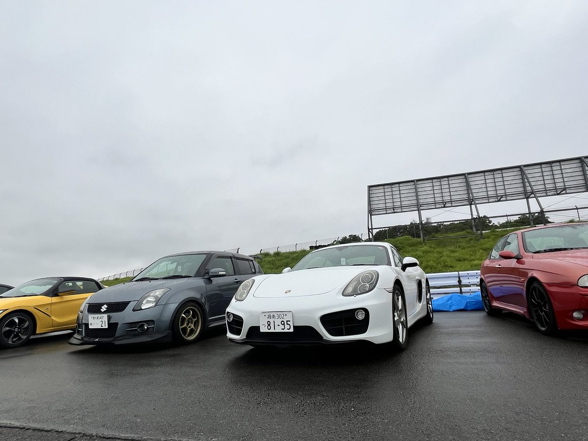 #愛車試乗会2025春

981でしばき回ってました 
楽しい会をありがとうございました〜🙇