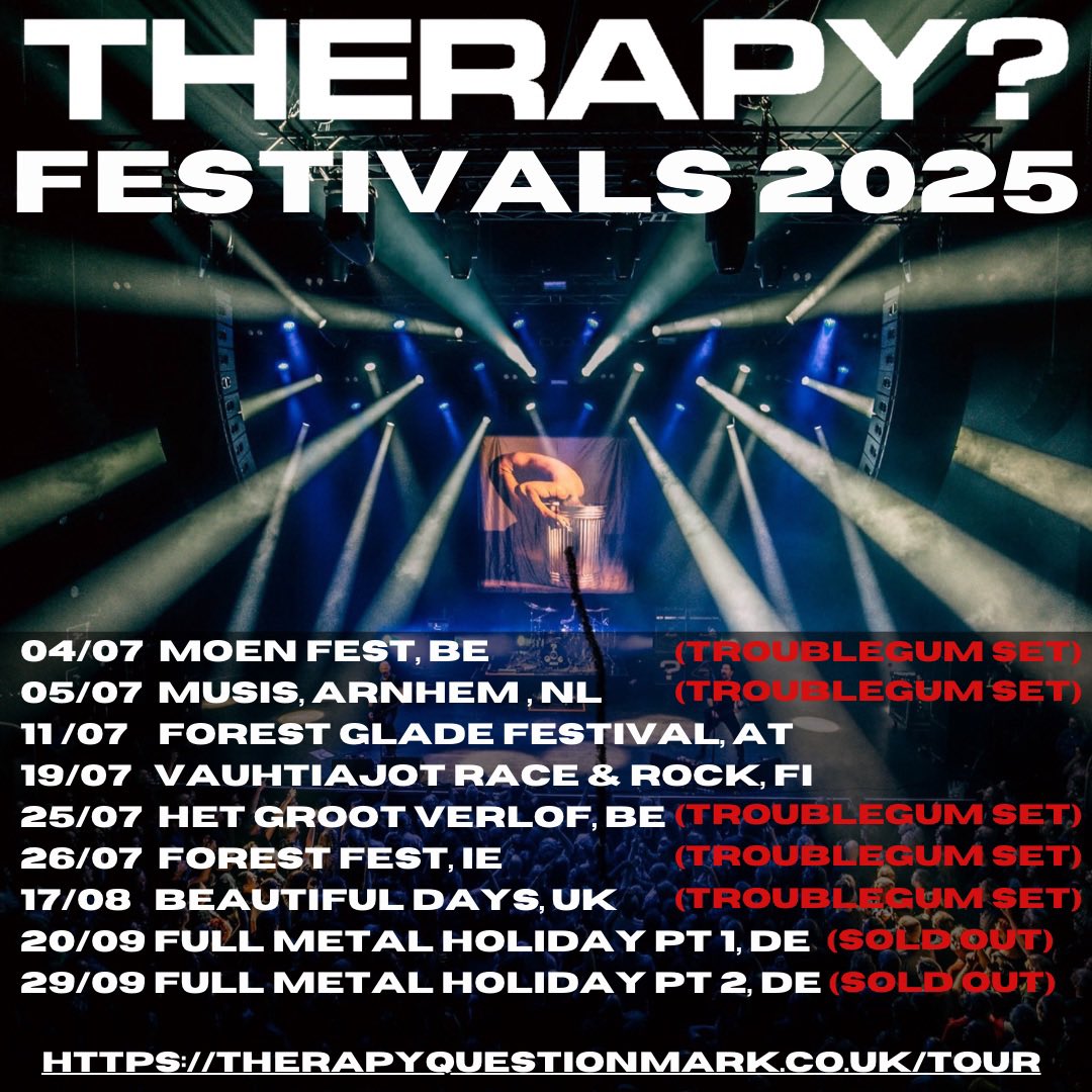 Summer is on the way and we are hugely looking forward to festival season! 

All our confirmed shows are below &amp; over at the main site⤵️