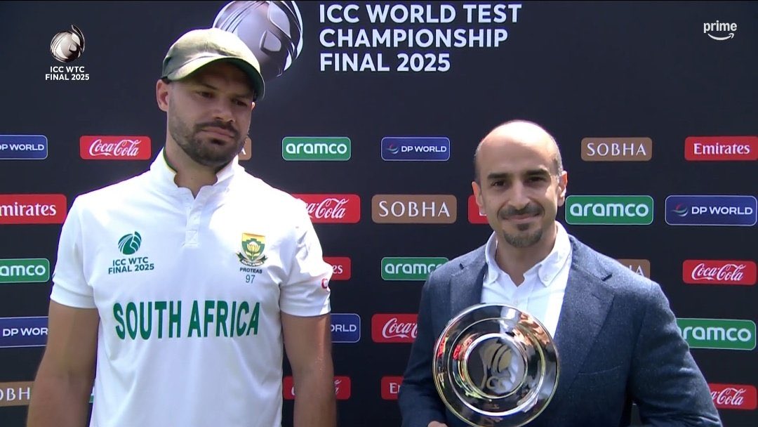 Aiden Markram wins POTM award in WTC 25 Finals

Well Deserved !

#WTC25
#SAvAUS