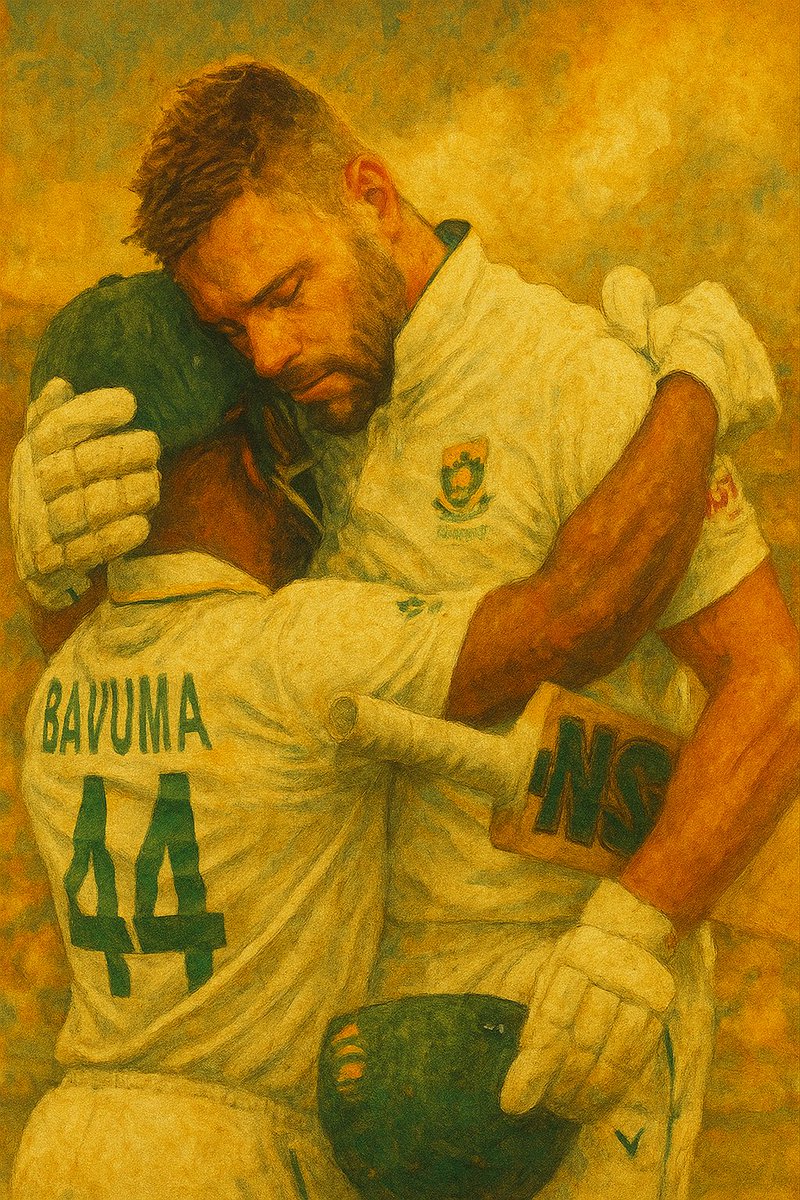 I am not crying, you are . Ok, maybe happy tears. Amazing effort by the Proteas. Brilliant. 
Officially ending ICC title drought by beating Australia in the WTC Final by 5 wickets. 
What a moment for the team, players, the game in the country and for all of Mzansi🇿🇦🙌🤩