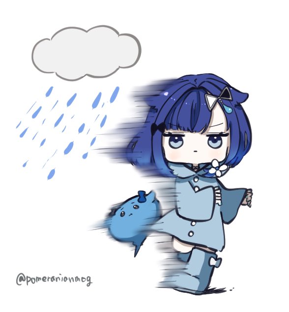 pomeranianmog's tweet image. カッパげんぬ☔️雨は避けれる
#つむぎふと