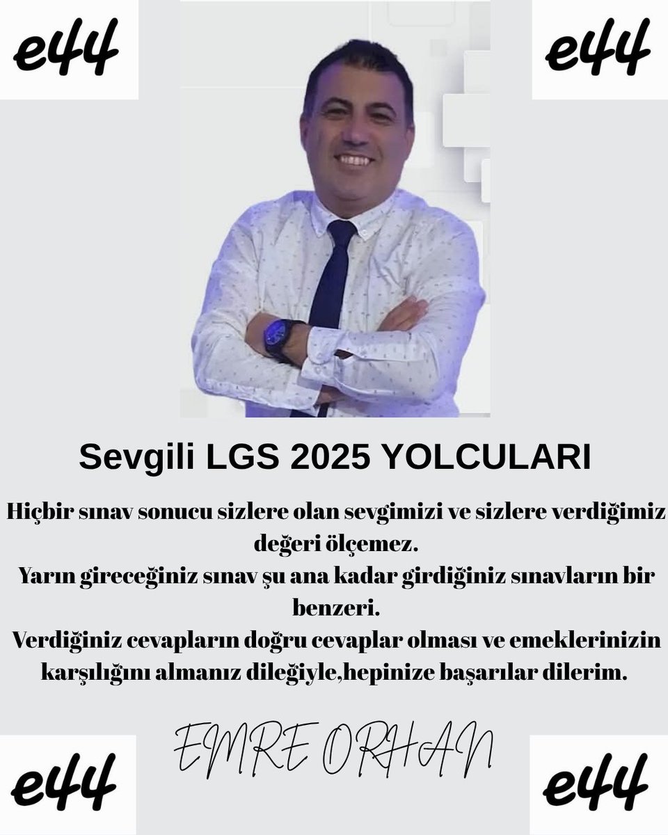 #lgs2025 e girecek tüm öğrencilere başarılar dilerim. 
Hayallerinizin  gerçek olması dileğiyle...