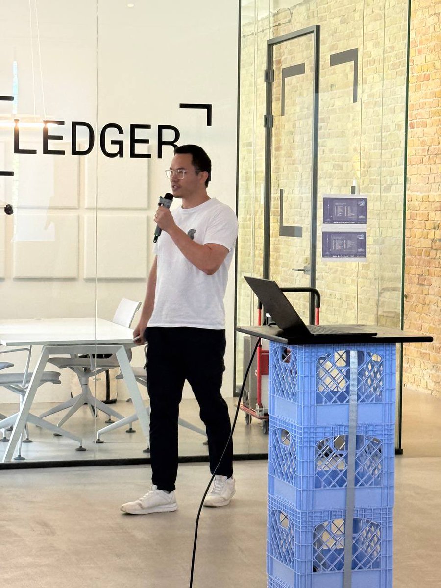 Just wrapped up an incredible demo day organized by <a href="/SuperteamDE/">Superteam Germany</a> 
So many amazing projects, ideas and builders in one place 💪
I’m very honored to take home 3rd place with <a href="/MatoExchange/">Mato Exchange</a> 

Huge thanks to the organizers, sponsors and everyone who made this event possible. Can’t