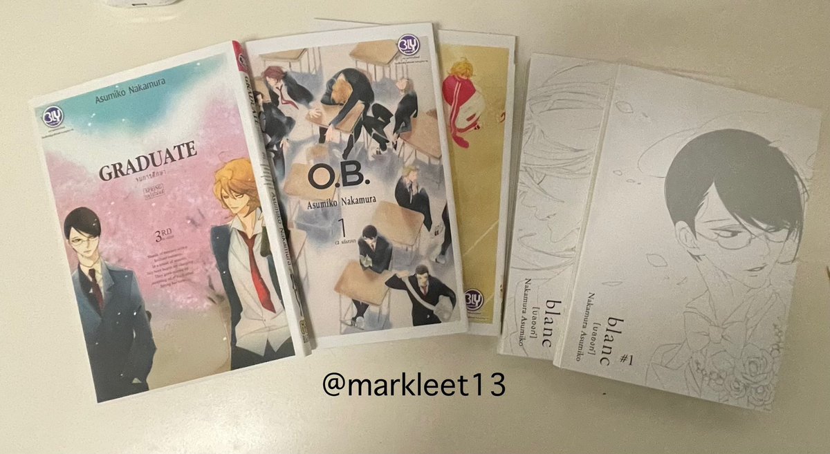 markleet13's tweet image. ส่งต่อมังงะ classmate
เหมา 250฿ รวมส่ง 
หรือแยกเล่ม graduated , O.B. 1-2 เล่มละ 50฿ / blanc 1-2 เล่มละ 80฿

📦 mt or dm ka (ถ้าเดมไม่ได้ ทักไลน์หน้าไบโอได้เลยค่ะ)

#doukyuusei #classmate #ตลาดนัดclassmate #ส่งต่อมังงะวาย #มังงะวายมือสอง