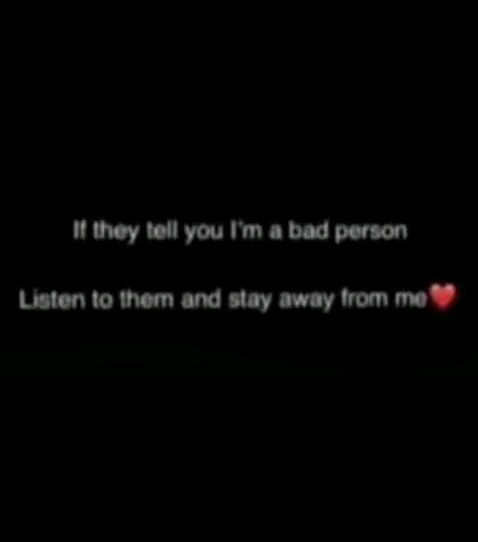 Emphasis on listen to them and stay away from me.

GM Web3 ✨