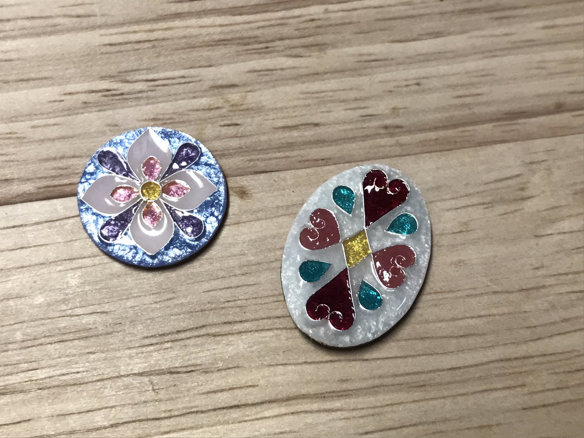 釉薬を差して焼成をそれぞれ2回、はみ出しなくできた！

まだ凸凹あるので整えていきます。